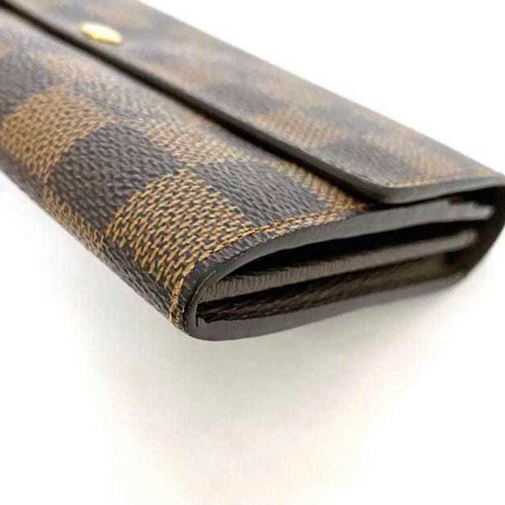 LOUIS VUITTON 2012 French Haute Damier Ebene Wallet - Picture 12 of 14